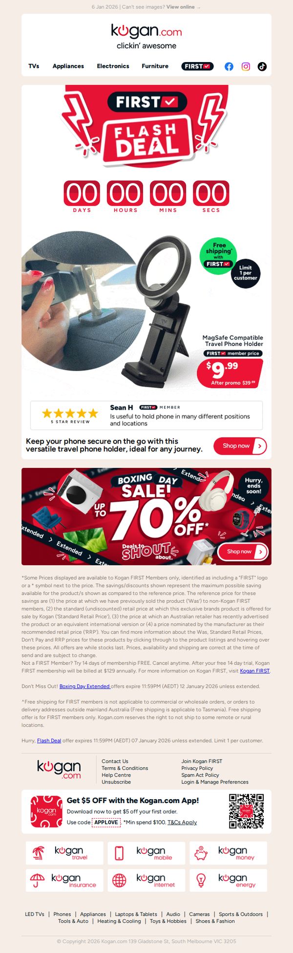 6. HURRY, ENDS TOMORROW 🚨 MagSafe Compatible Travel Phone Holder ONLY $9.99 (Rising to $39.99)
