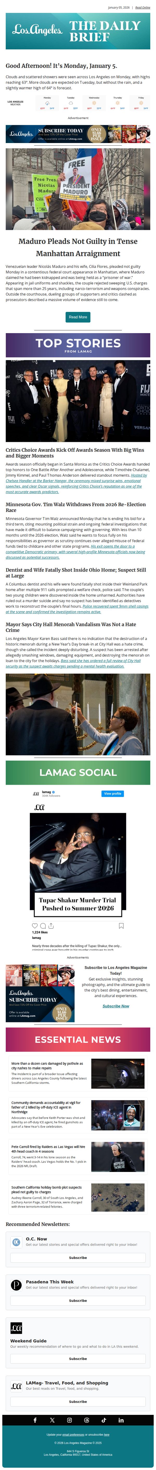 Los Angeles Magazine