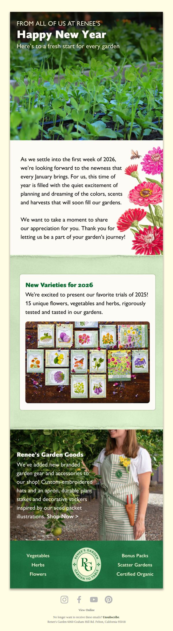 8. Renee's Garden: Happy New Year 🌱