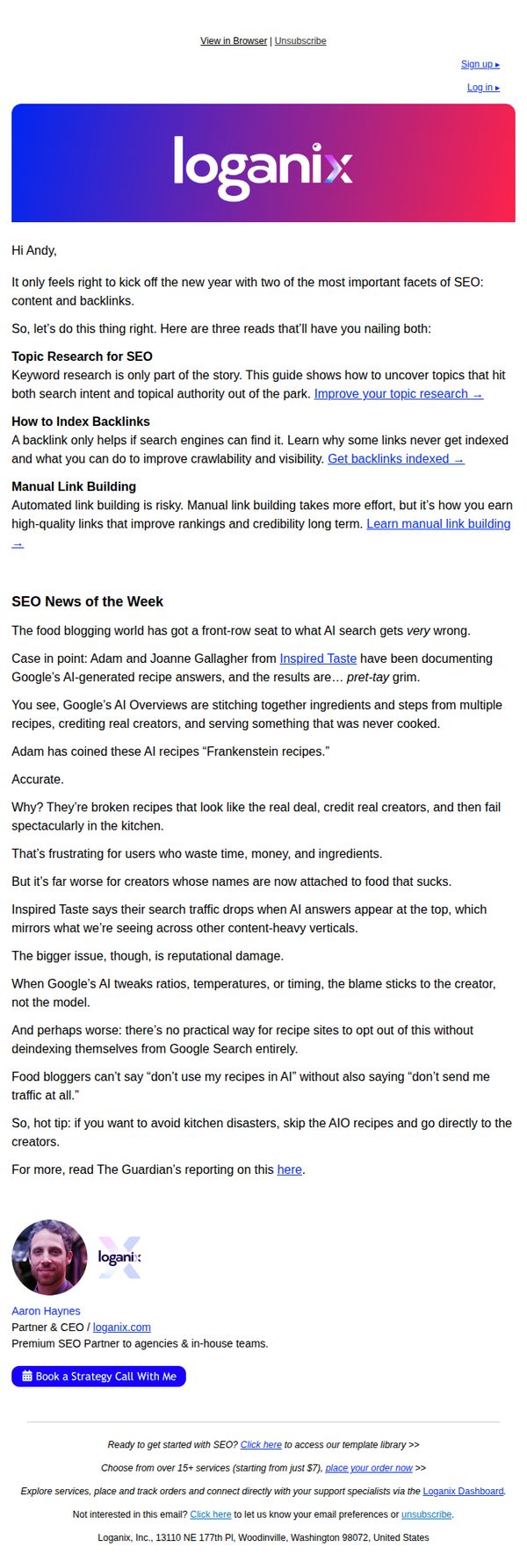 10. Better topics for your blog