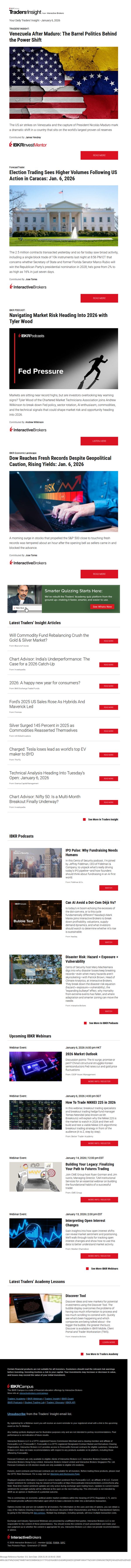 9. Interactive Brokers: IBKR Traders' Insight Newsletter January 6, 2026