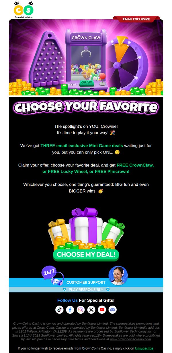 CrownCoins Casino