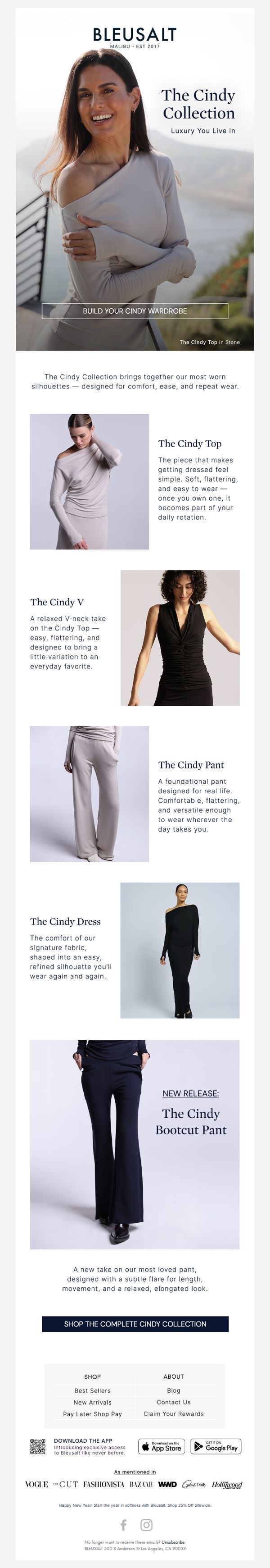 6. Explore our Cindy Collection