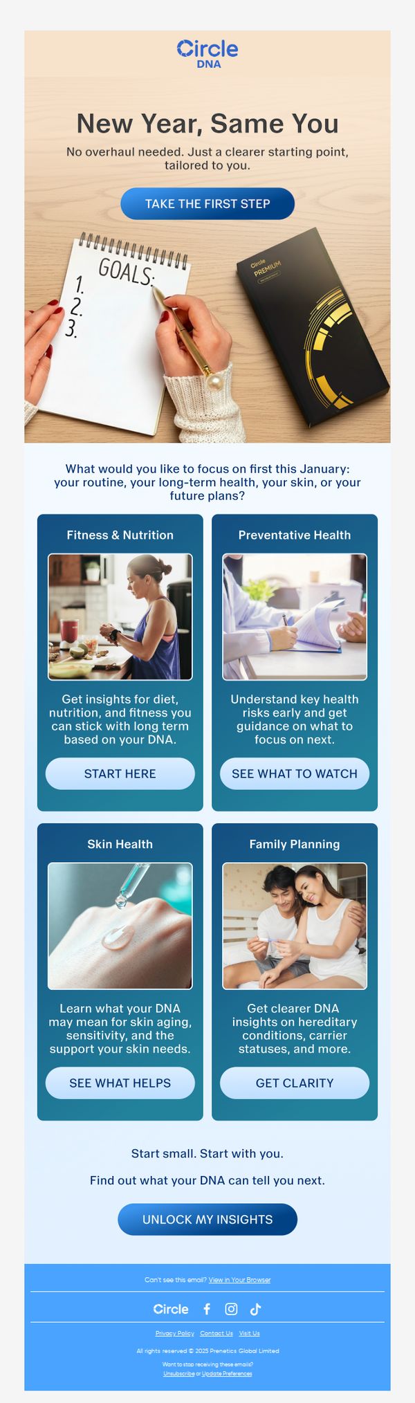 10. CircleDNA : Pick One Goal. We’ll Help You Start Strong.