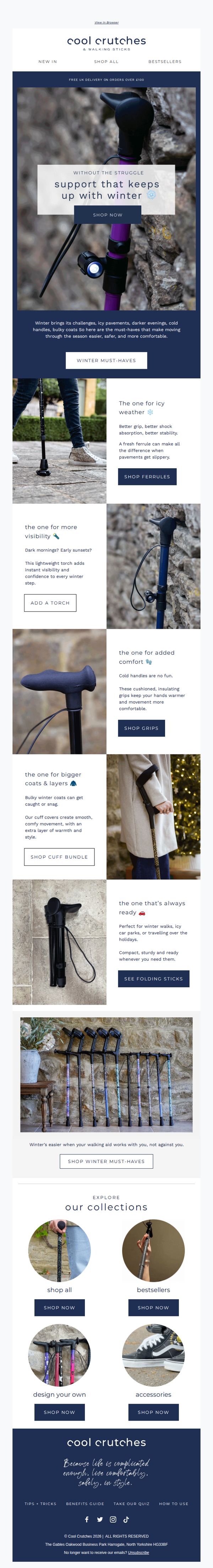 Cool Crutches