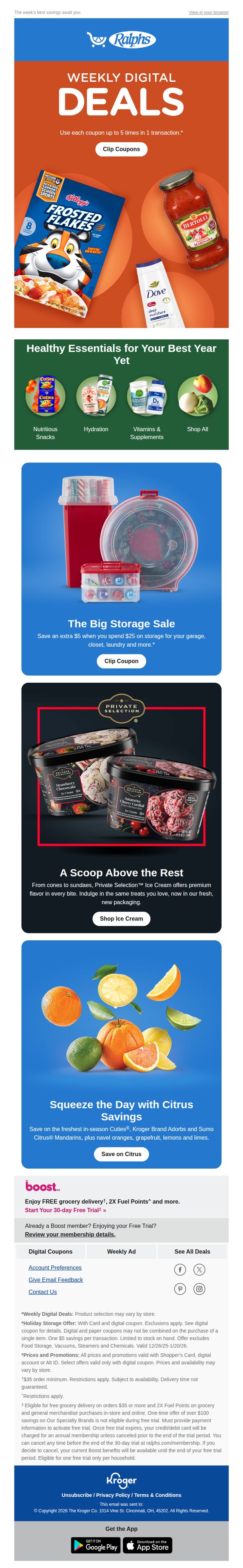 6. Ready, Set, Save with Friday Deals 💰  | New Weekly Digital Coupons 🥣
