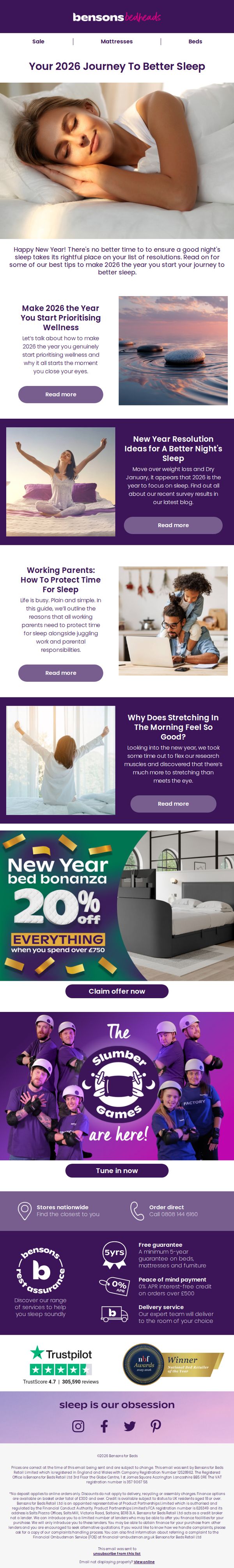 7. Bensons for Beds: Your 2026 Journey To Wellness & Better Sleep