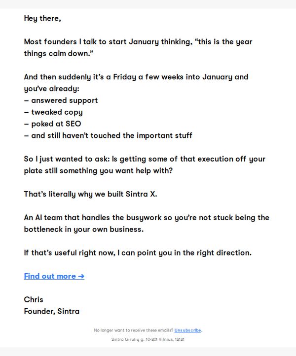 9. Sintra AI: This Might Be a Dumb Question, But…