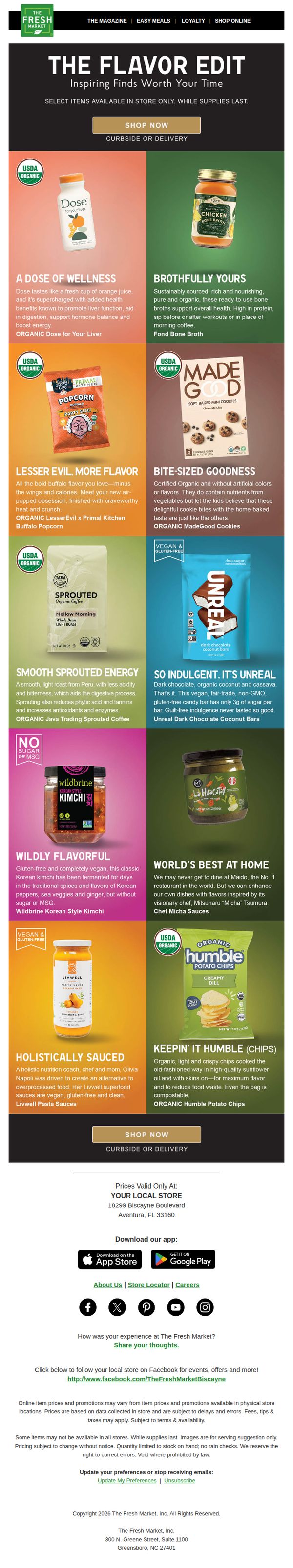 10. The Fresh Market: January’s top flavor picks for a fresh 2026