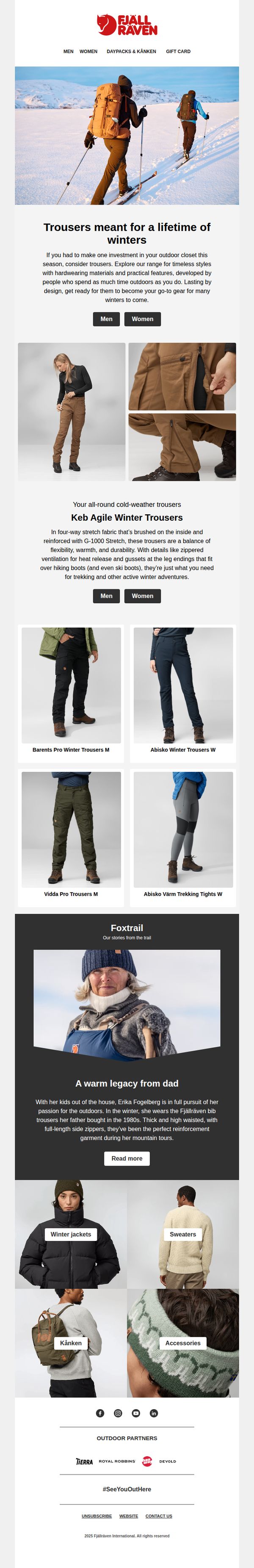 7. Trousers: A wise investment