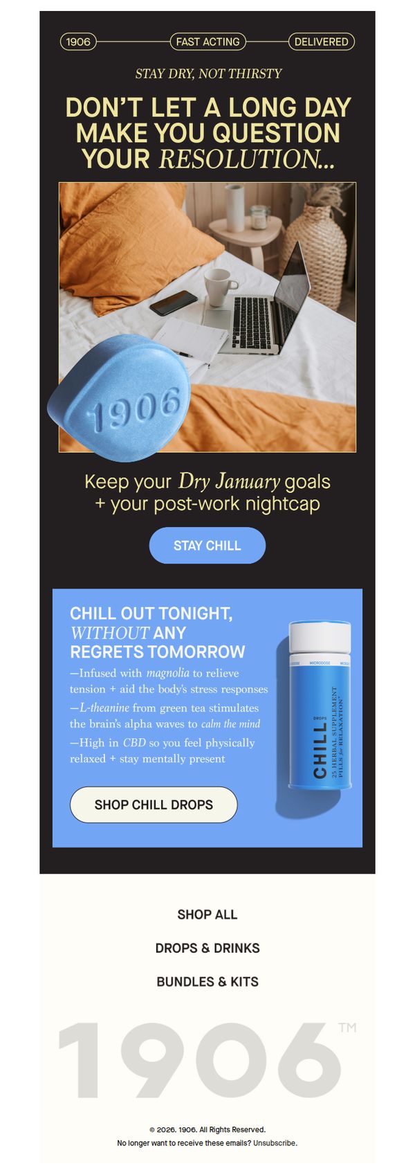 8. Dry January 🤝 nightcap