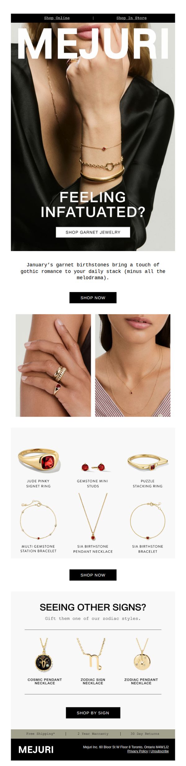 10. Mejuri: Garnets for January