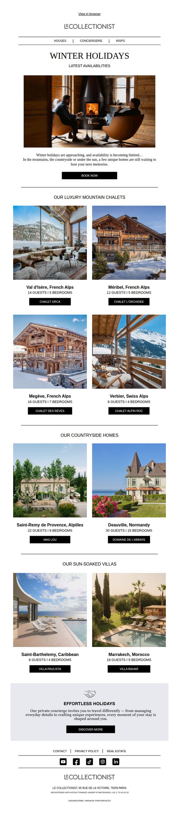 10. // Last call for winter holidays