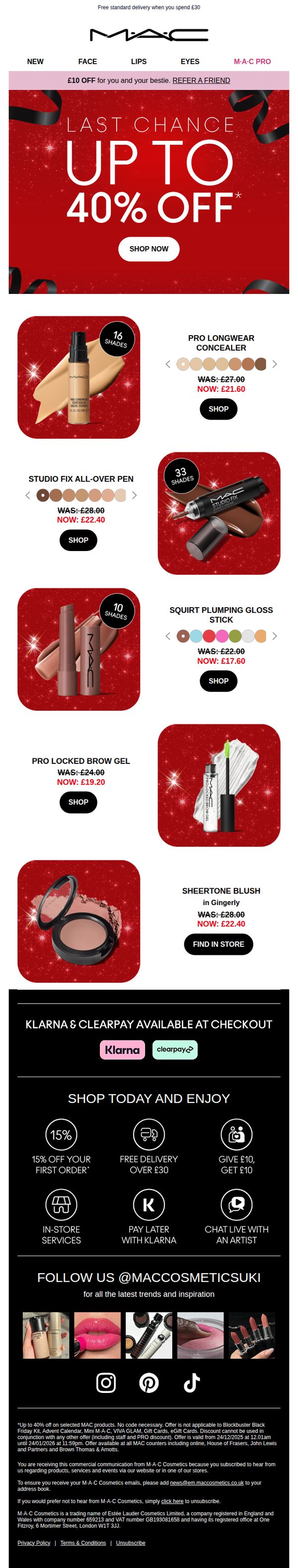 MAC Cosmetics - UK