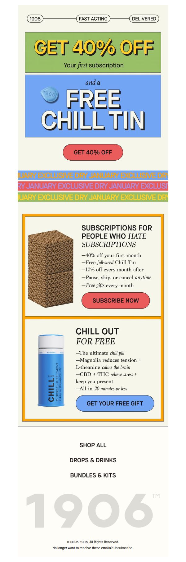 6. Stressed? Chill is FREE (for now)