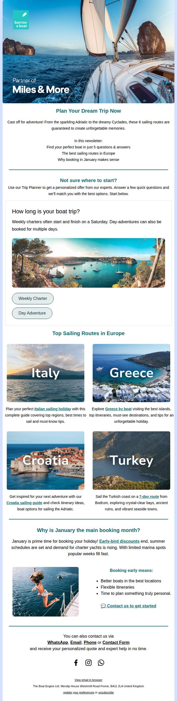 9. Borrow A Boat: Plan Your summer Vacation🗺️