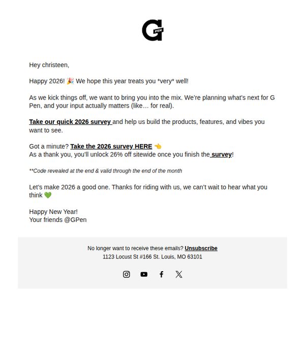 G Pen