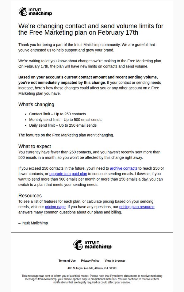 Mailchimp
