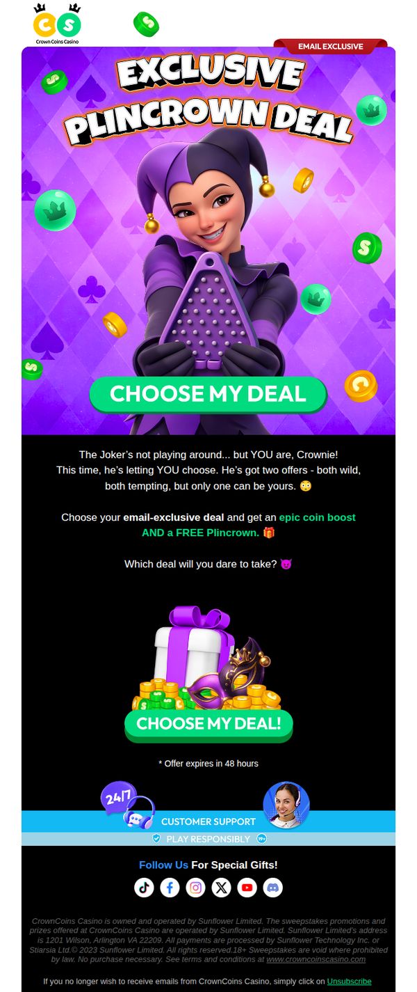 CrownCoins Casino