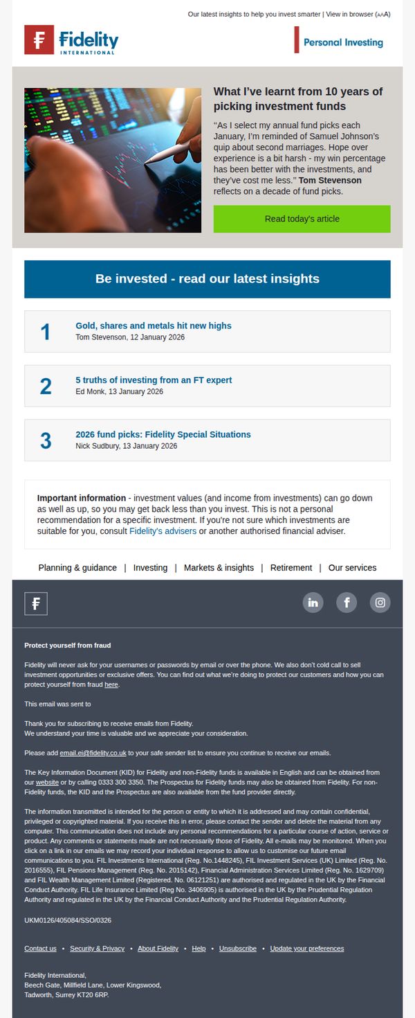 Fidelity International - UK