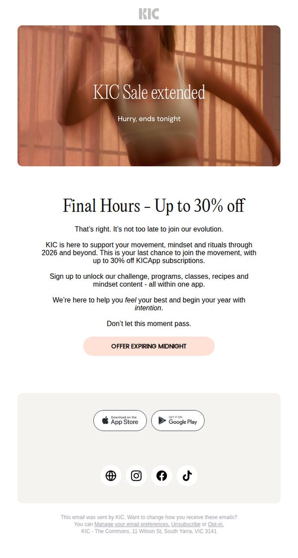 7. LAST CHANCE: Sale extended for 24 hours.