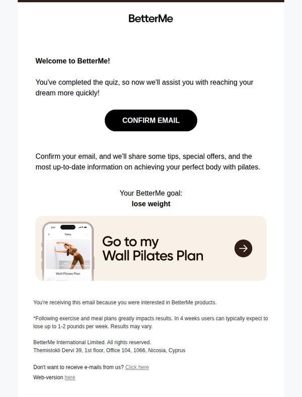 BetterMe Pilates