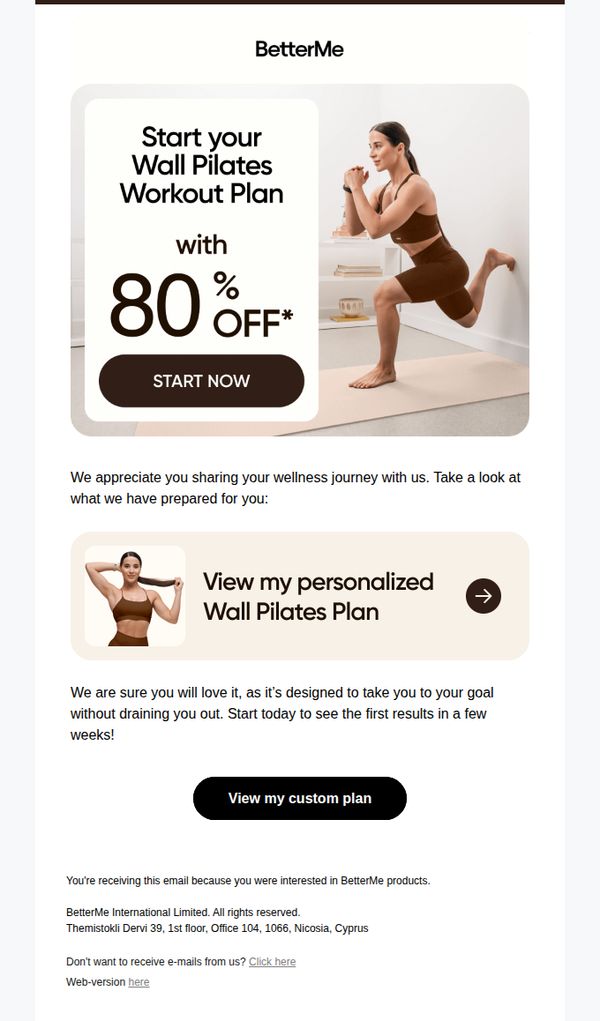 9. Update: price drop for your program