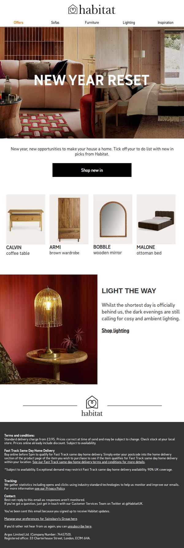 9. Sainsbury's: New year, new homeware