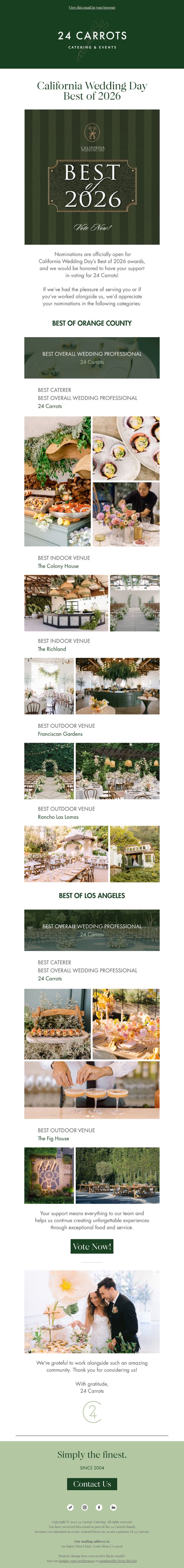 24 Carrots Catering + Events