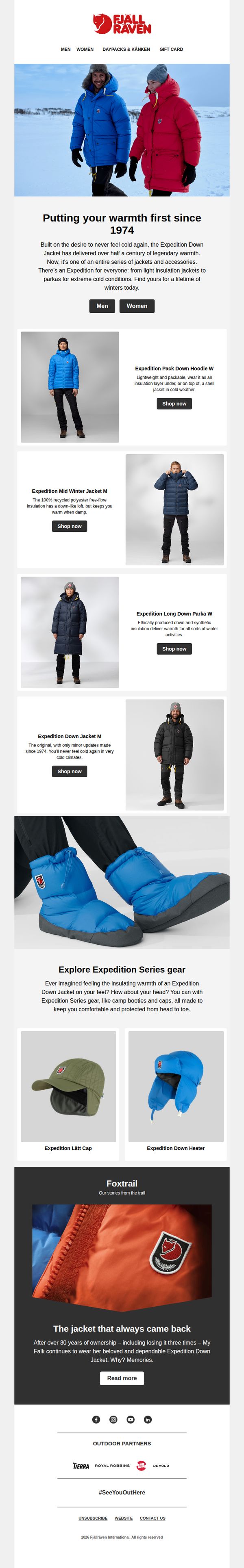 8. Fjällräven: Expedition for everyone!