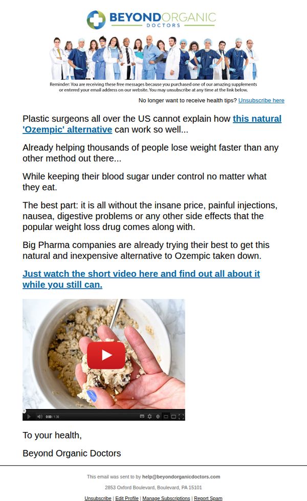 8. Beyond Organic Doctors: This Natural "Ozempic" Alternative Burns So Much Fat It Shocked Plastic Surgeons