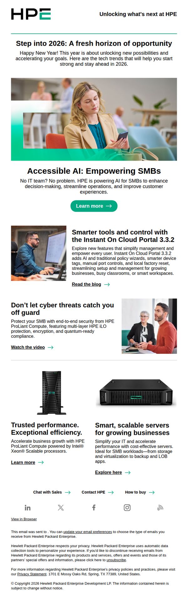 Hewlett Packard Enterprise (HPE) 