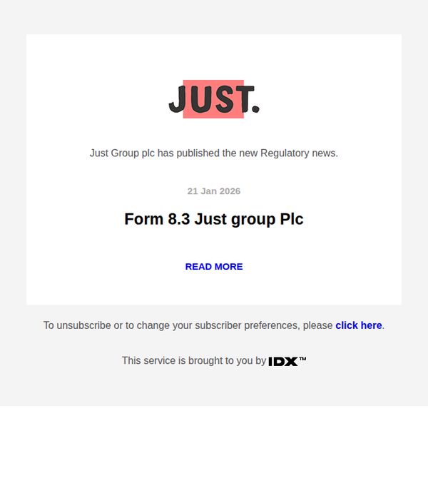 Just Group plc