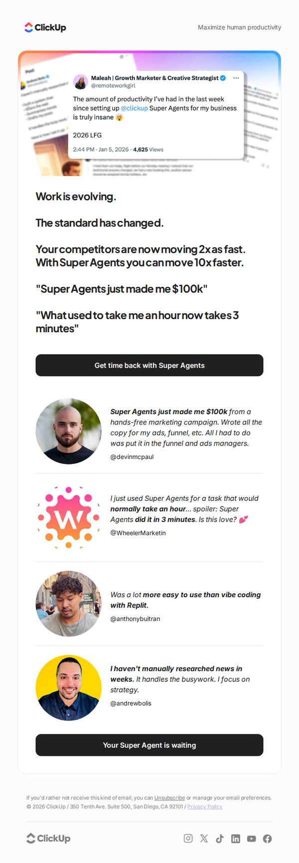 10. Why are you still working?