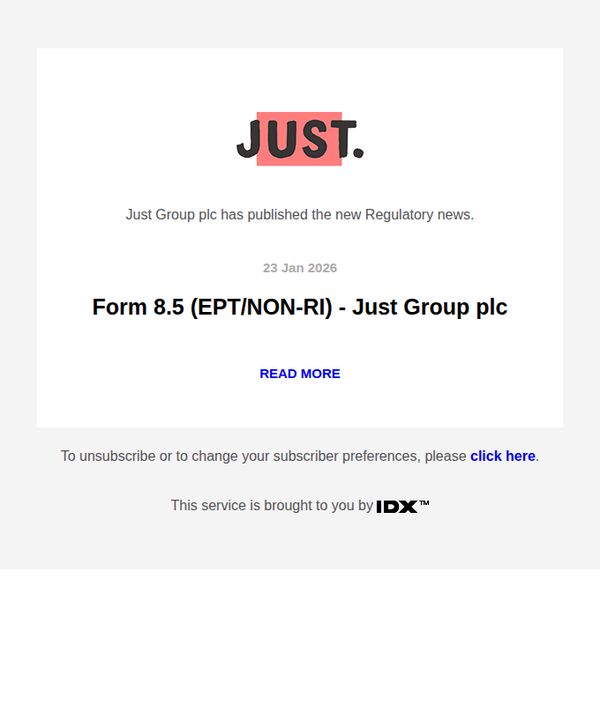 Just Group plc