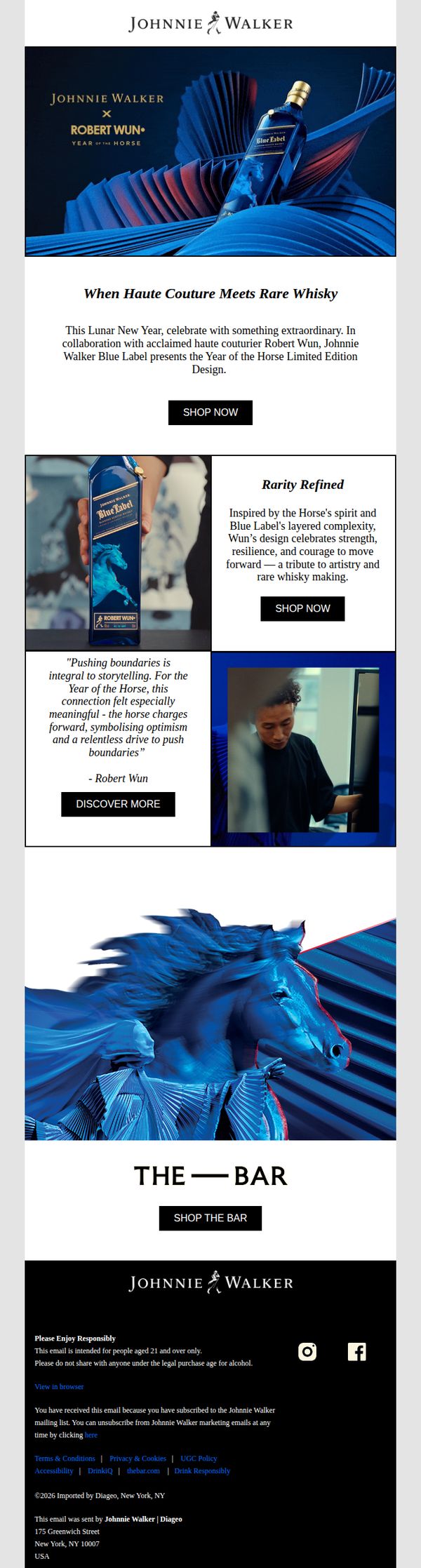 7. Johnnie Walker: A Bold New Vision for the Year of the Horse