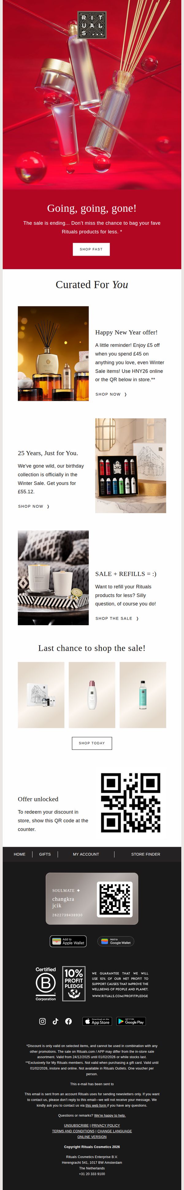 7. The sale is ending! 🚨