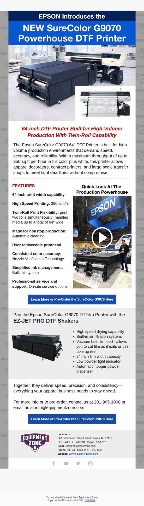 Equipment Zone