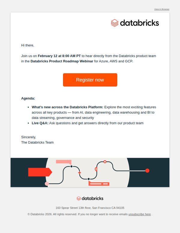 6. See what’s new in Databricks — February 12 webinar