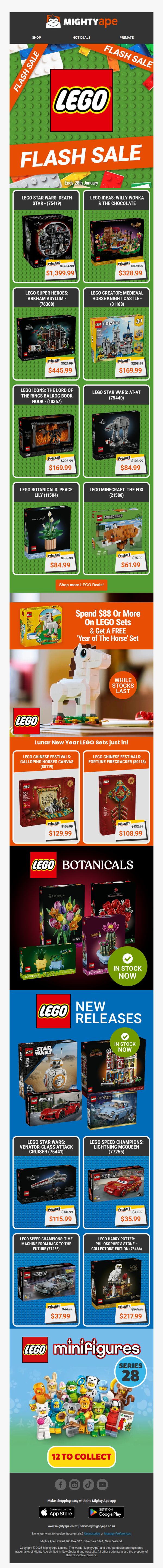 8. ⏰HURRY! LEGO Flash Sale on now - Up to 15% OFF!