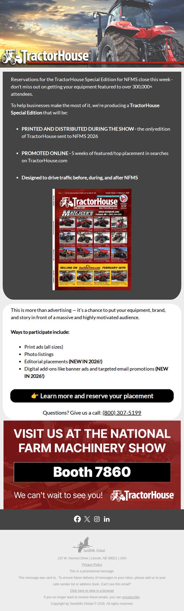 7. TractorHouse: Don't miss out on maximum exposure - 2 days left!