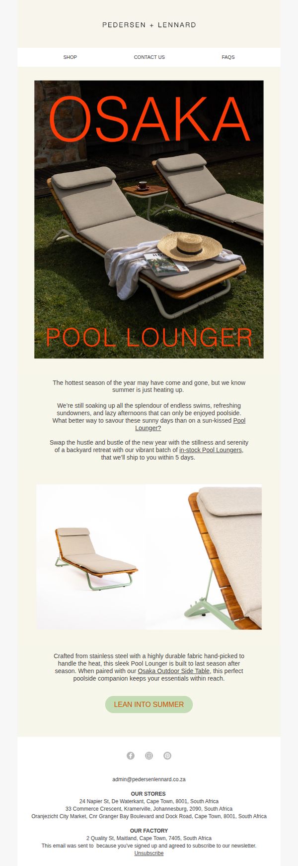 9. Pedersen + Lennard : Savour Summer With Perfect Poolside Companions