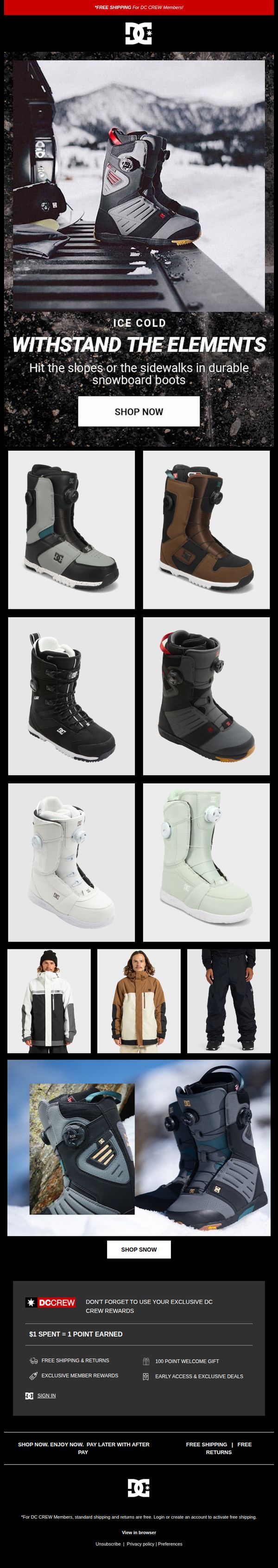 8. DC Shoes: Snowboard Boots Trusted by the Pros