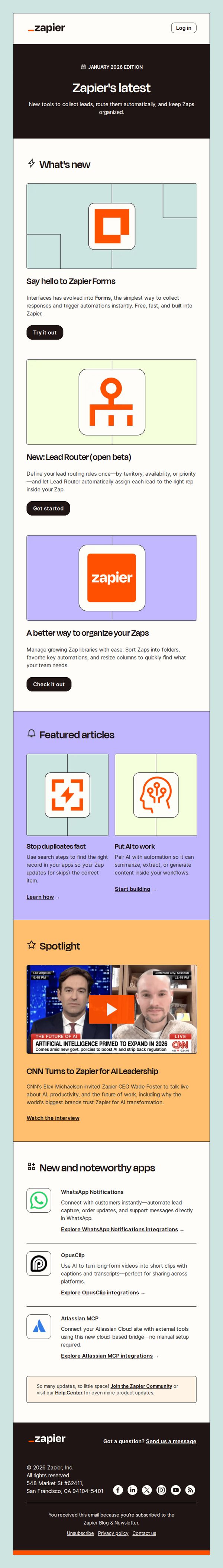 9. Three updates to organize and route work faster
