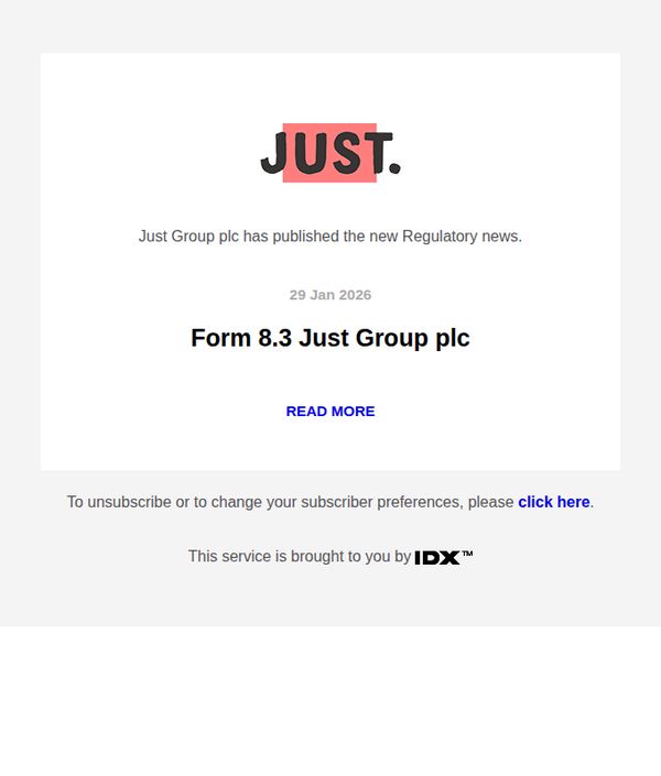 Just Group plc