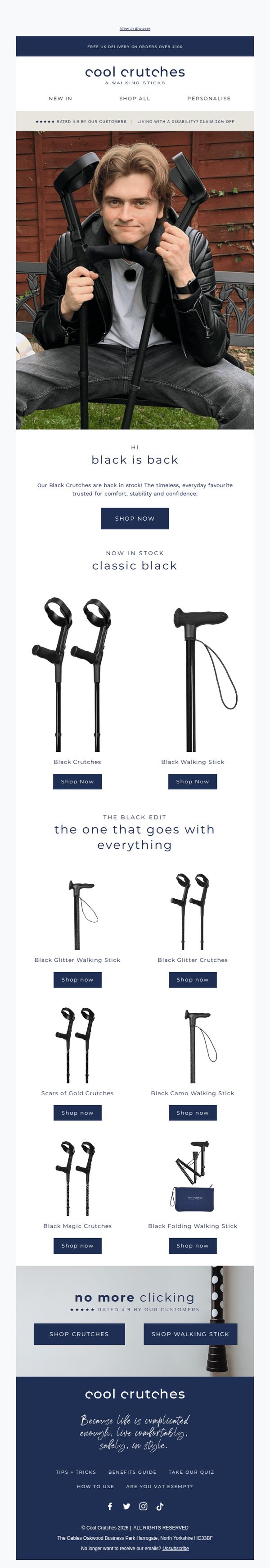Cool Crutches