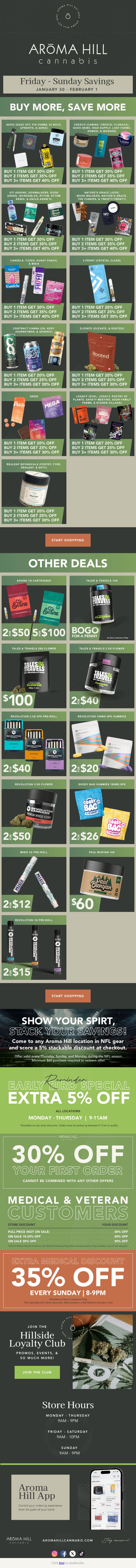 7. pablo, time to stock up! Buy more/save more ALL weekend long