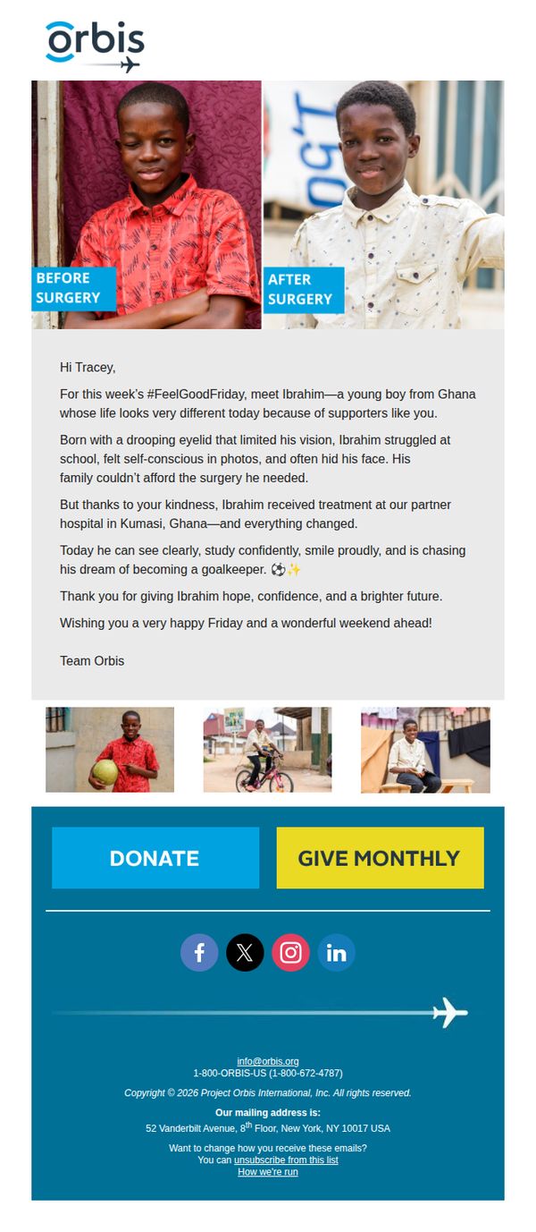 8. #FeelGoodFriday: Ibrahim’s transformation