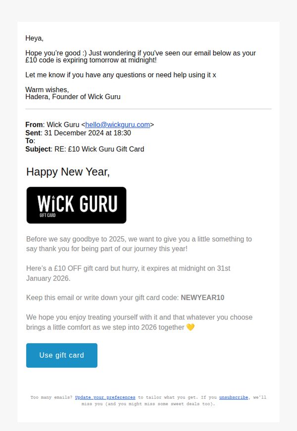 Wick Guru 