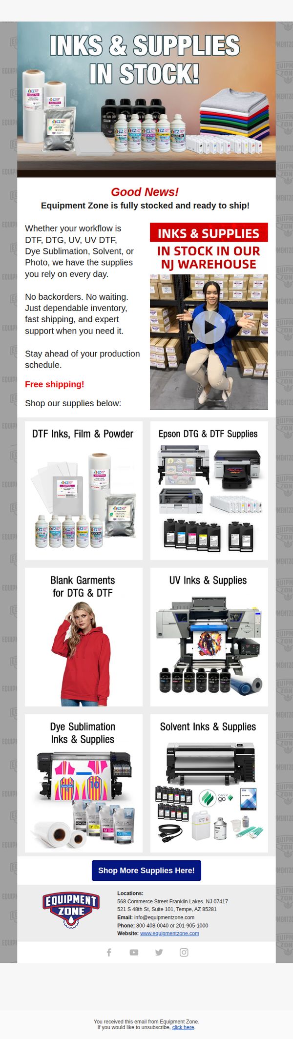 Equipment Zone